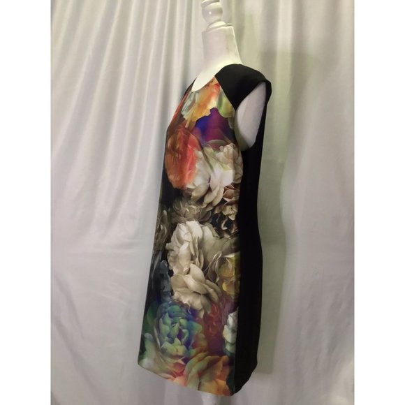 Ted Baker Black Floral Dress - Picture 2 of 5